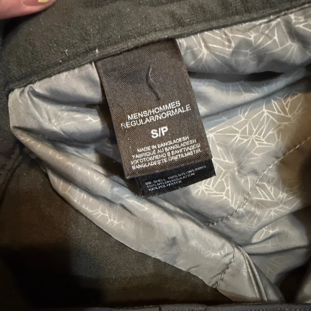 The North Face Ski Pants Mens Small Gray HyVent Insulated Cargo Snowboard T150